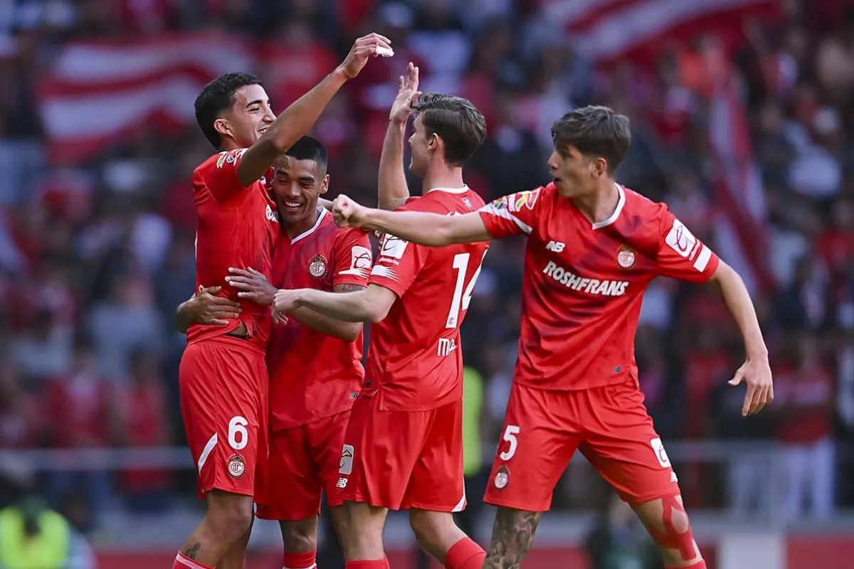 Foto del Toluca, que enfrentará al Herediano la noche del miércoles en vivo.