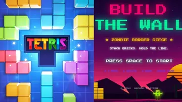 Tetris se posiciona ante el juego “Build the Wall” lanzado por la Casa Blanca