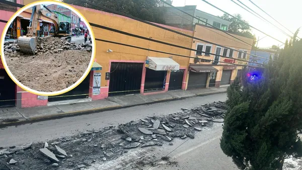 Habitantes de Tenango piden detener obras innecesarias en cabecera municipal