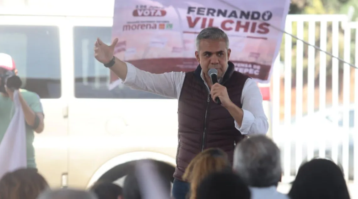 Fernando Vilchis inicia campaña con recorridos a ras de piso en Ecatepec