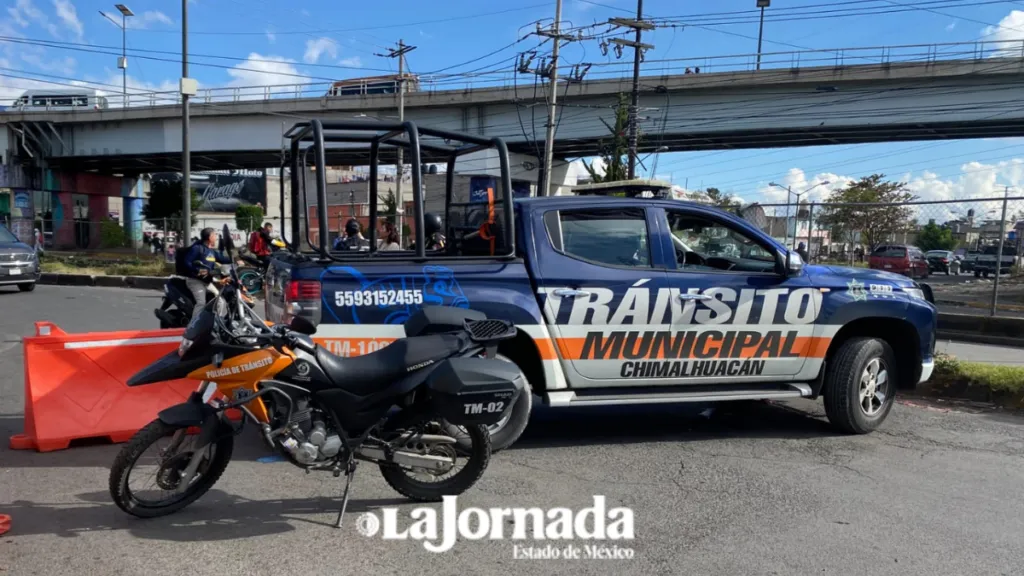 Chimalhuacán registra cuatro accidentes en motocicleta al día