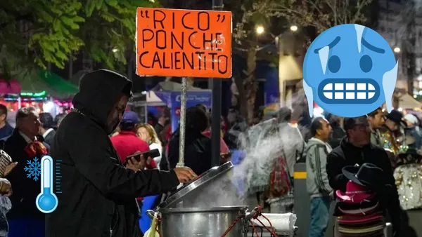 El Frente Frío 25 no dará tregua y "congelará" a la CDMX y al Edomex durante la víspera de Año Nuevo.