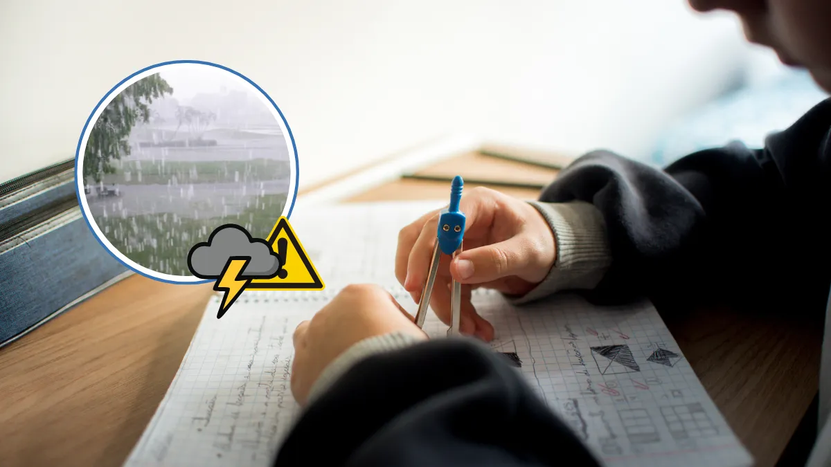 Estudiantes de Hidalgo regresarán temporalmente a clases en línea por las lluvias; Edomex mantiene alerta preventiva.
