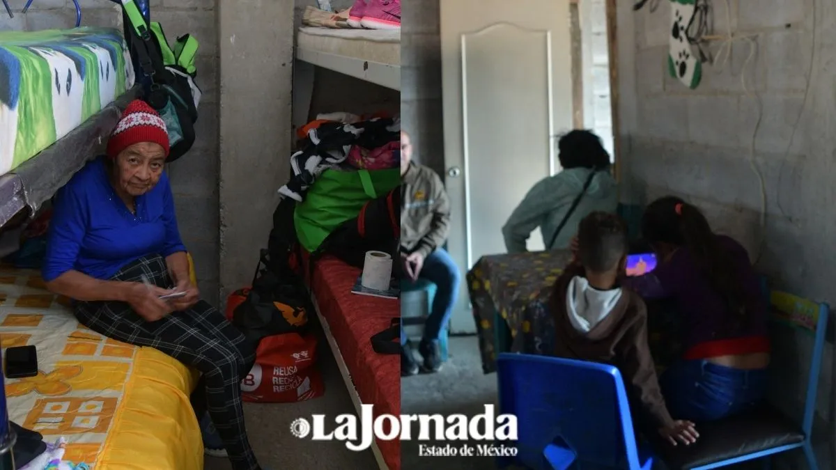 Migrantes en Metepec piden apoyo médico y psicológico