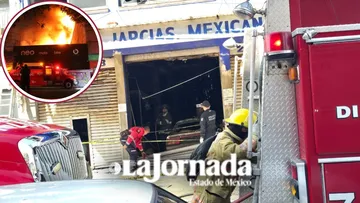 Cenizas de incendio en Toluca se reactivaron la mañana del miércoles; prevén control total
