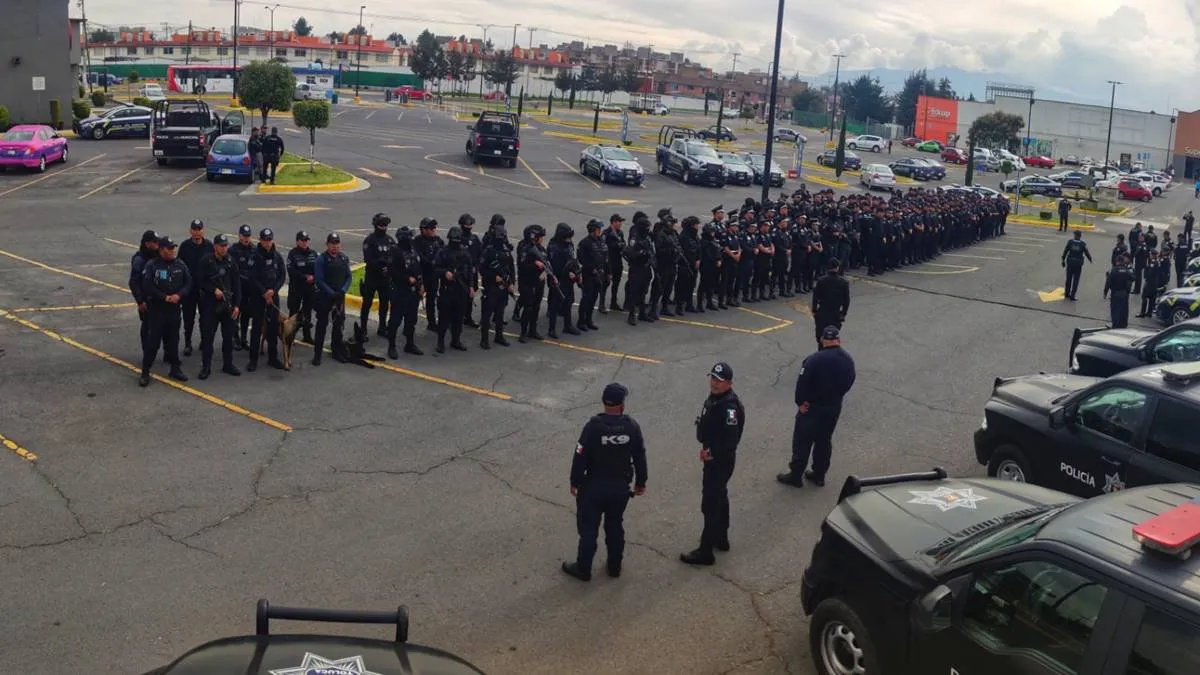 Toluca: Inicia operativo “fiestas decembrinas 2023”