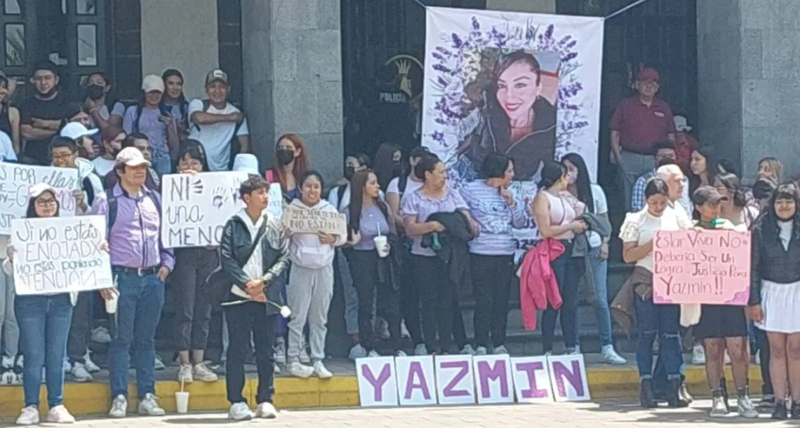 Piden se reclasifique muerte de Jazmín como feminicidio: manifestantes en Tultepec
