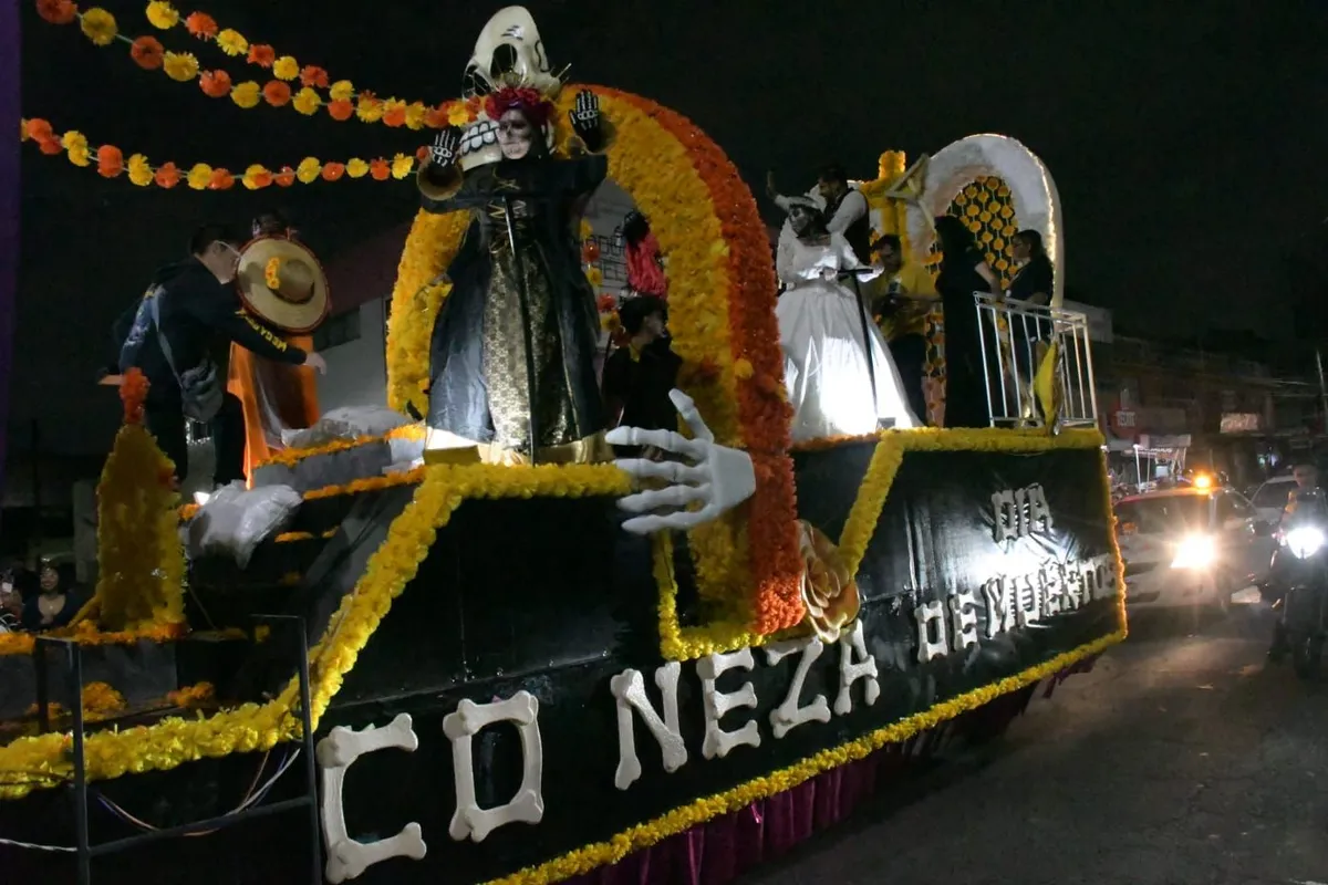Cierre vial en Nezahualcóyotl por el recorrido de las Caravanas de Día de Muertos