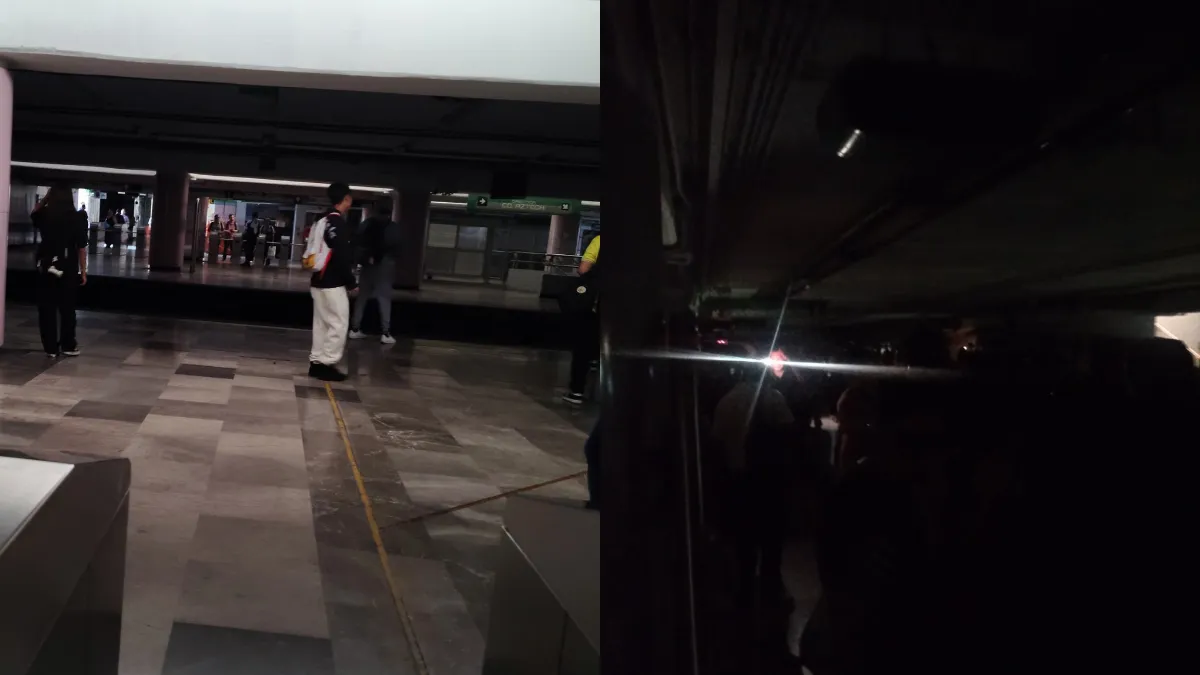 A unos días del nombramiento de Adrián Ruvalcaba como Director General del Sistema de Transporte Colectivo Metro otra vez se queda suspendido por falta de luz.