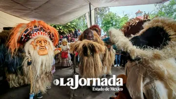 Temascalcingo celebra festividad de los Xitas o Viejos de Corpus