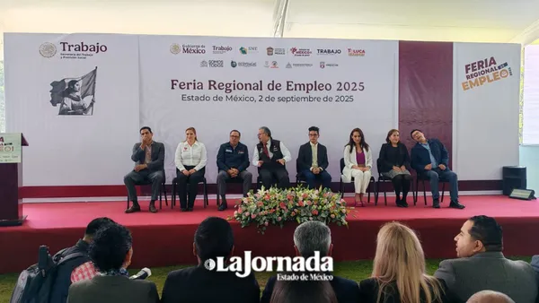 Feria Regional del Empleo oferta más de mil 600 plazas en Valle de Toluca