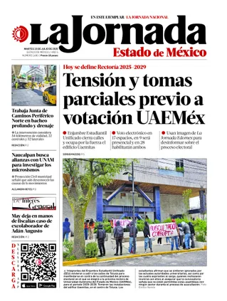 La Jornada Edomex | 15 de julio de 2025