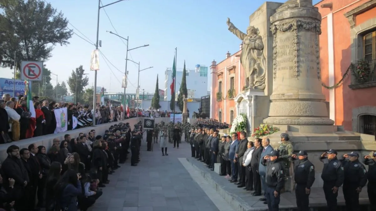 Con desfile recuerdan el 210 aniversario luctuoso del Generalísimo José María Morelos