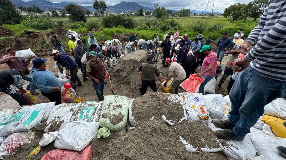 Xonacatlán: Alrededor de mil 500 personas afectadas por desborde del Río Mayorazgo