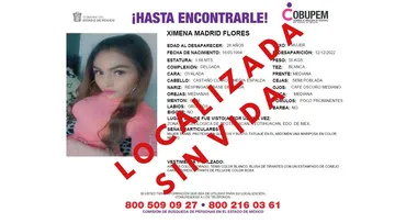 Ximena Madrid es localizada sin vida en Teotihuacán