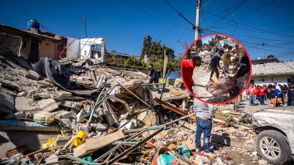 Explosión en Coacalco: Dan de alta a 5 lesionados; 2 permanecen graves