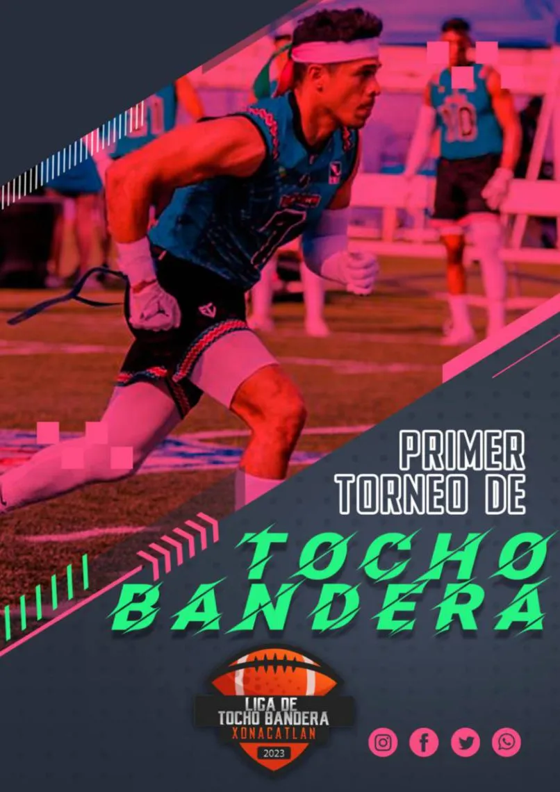 Torneo de flag football se realiza en apoyo al cáncer infantil