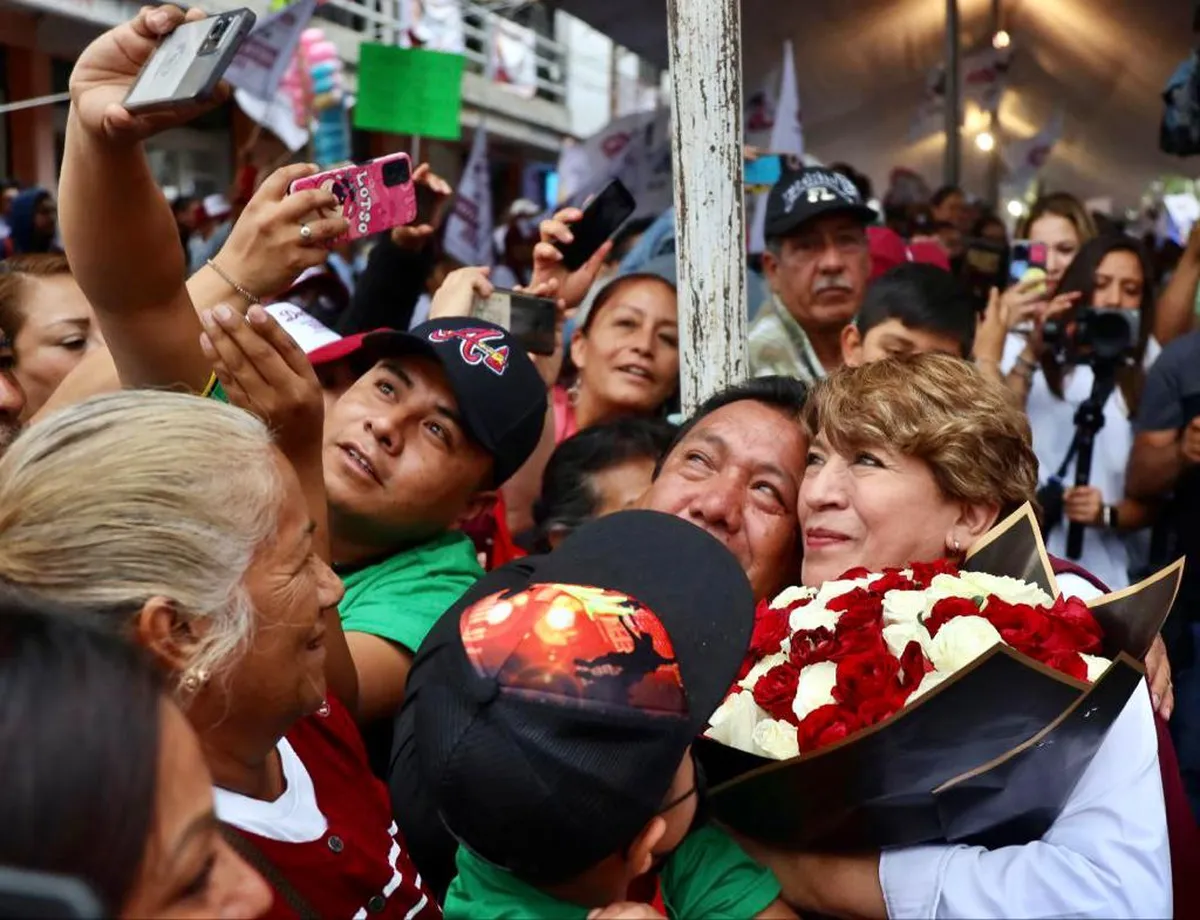 Delfina Gómez, una mujer de pueblo liberará al Edomex de 100 años de indiferencia
