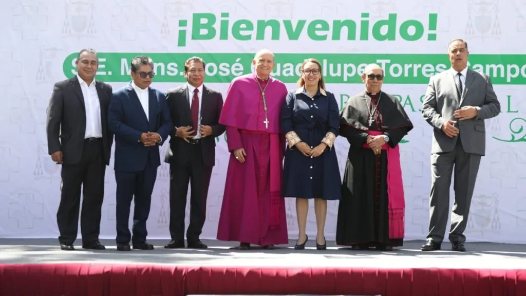 José Guadalupe Torres asume Diócesis de Ecatepec; llama a sumar esfuerzos por la paz