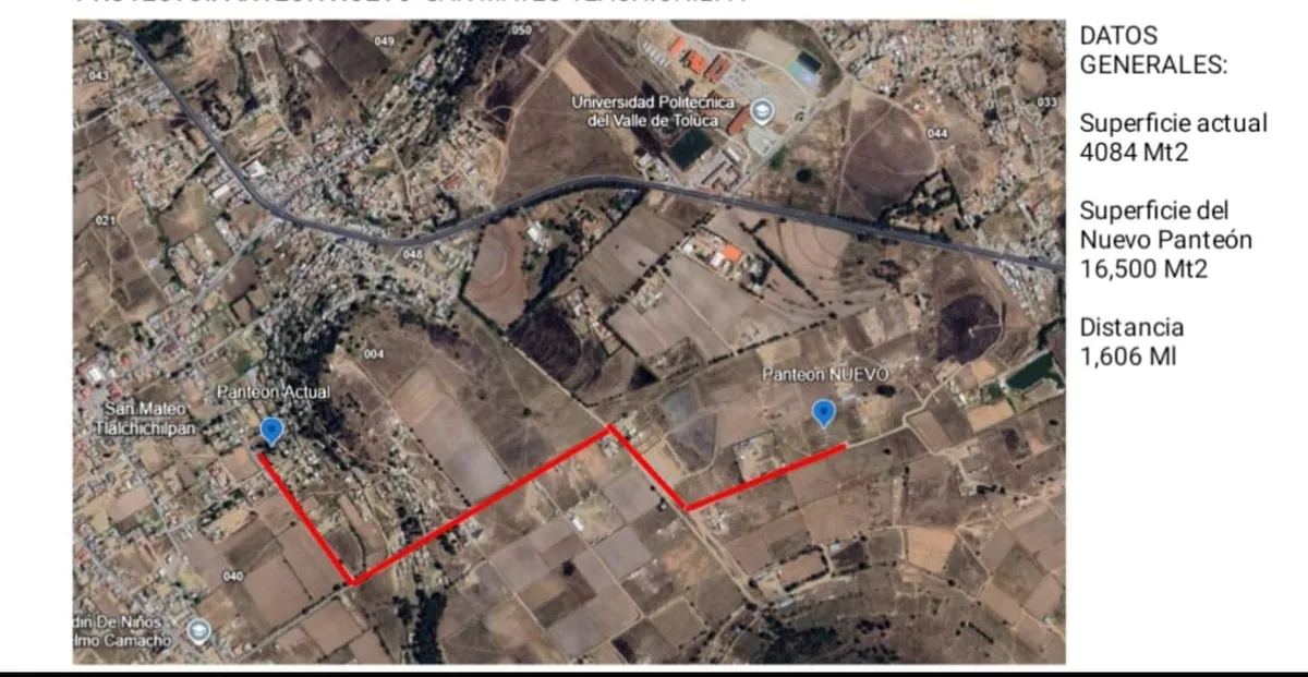 Presentan proyecto de construcción de nuevo panteón en San Mateo Tlalchichilpan