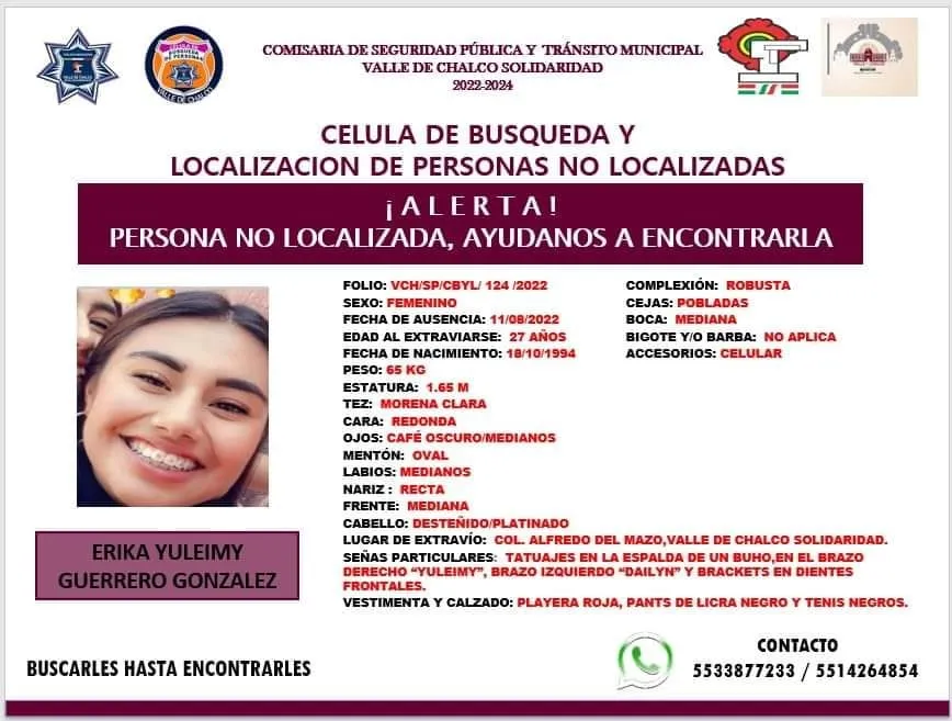 La México-Puebla es bloqueada para exigir la búsqueda de Erika Yuleimy