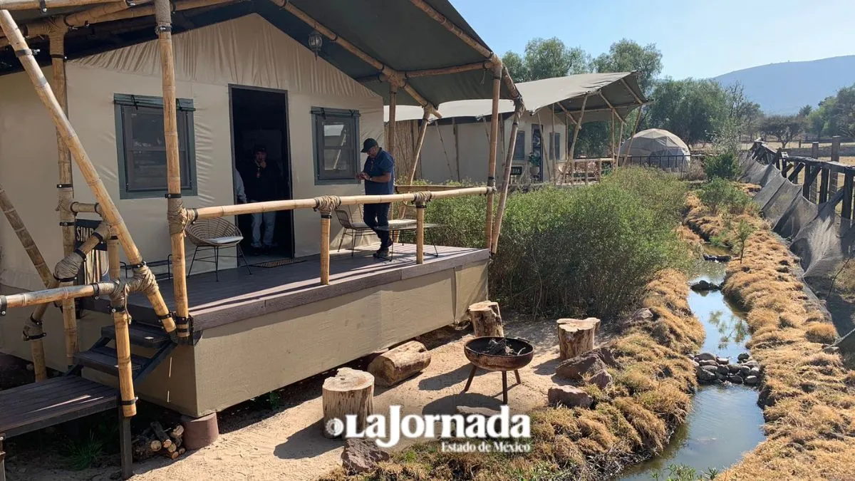 Instalan Glamping Zafari en Reino Animal