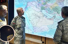 Misiles lanzados por Irán impactaron bases militares de EU en Qatar e Irak.
