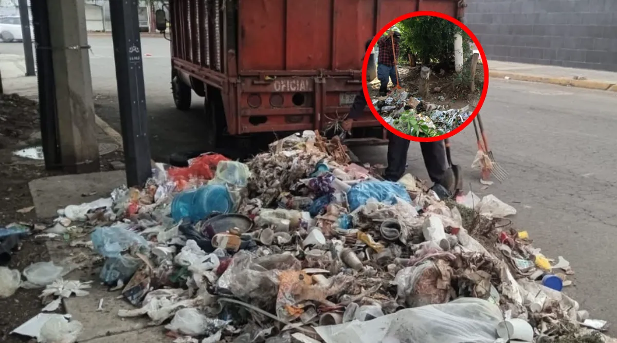 La Paz recolecta 80 toneladas de basura en un kilometro de avenida