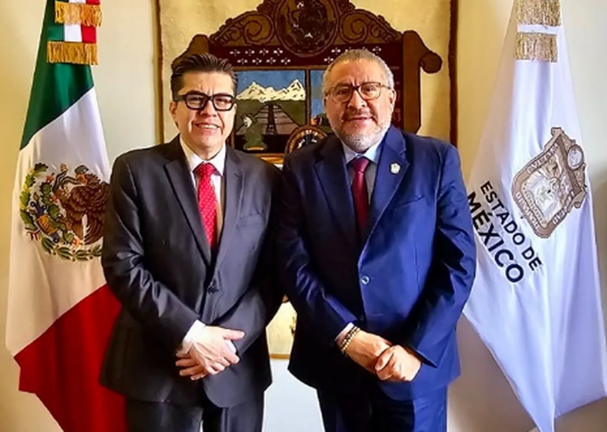 Horacio Duarte se reúne con el nuevo Secretario Técnico del Sistema Estatal Anticorrupción