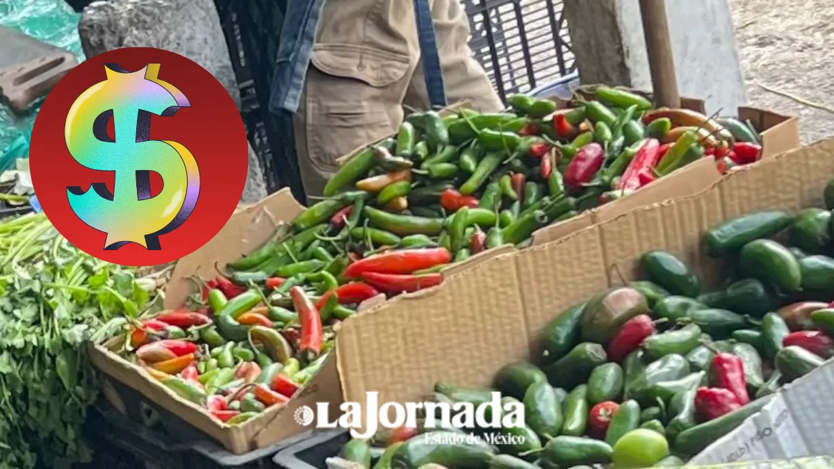 Chile serrano se dispara a los 60 pesos por kilo en Edomex [Recorrido semanal]