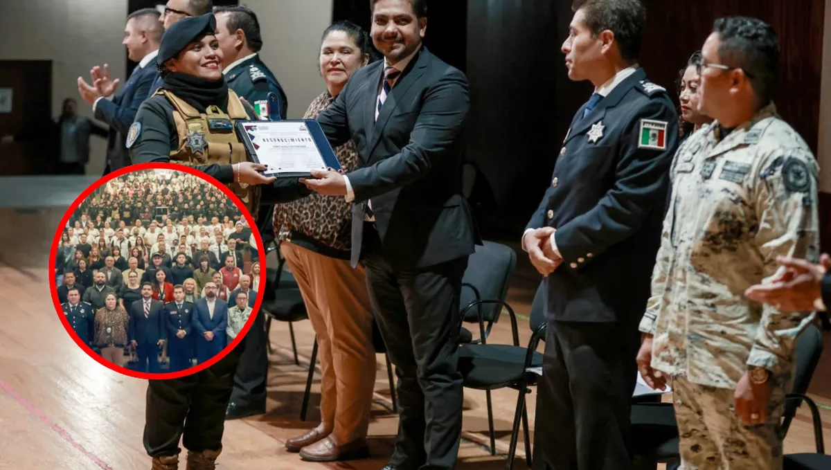 Labor policial  es reconocida en Nezahualcóyotl