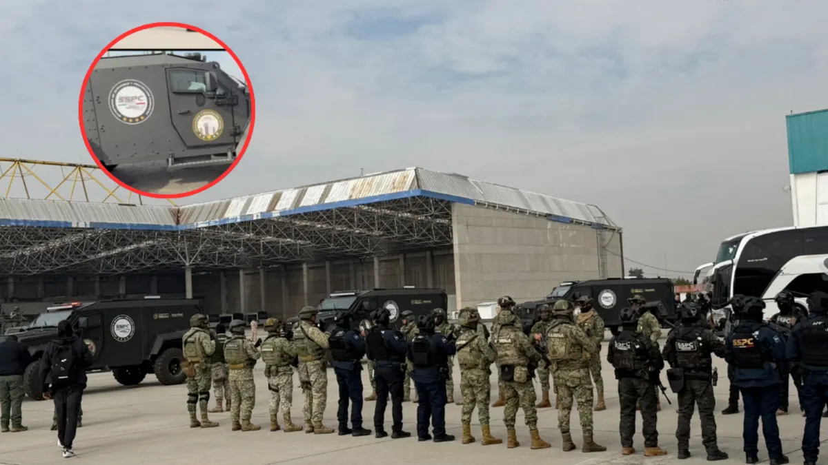 México entrega a Estados Unidos 37 presos de El Altiplano en operativo aéreo desde Toluca