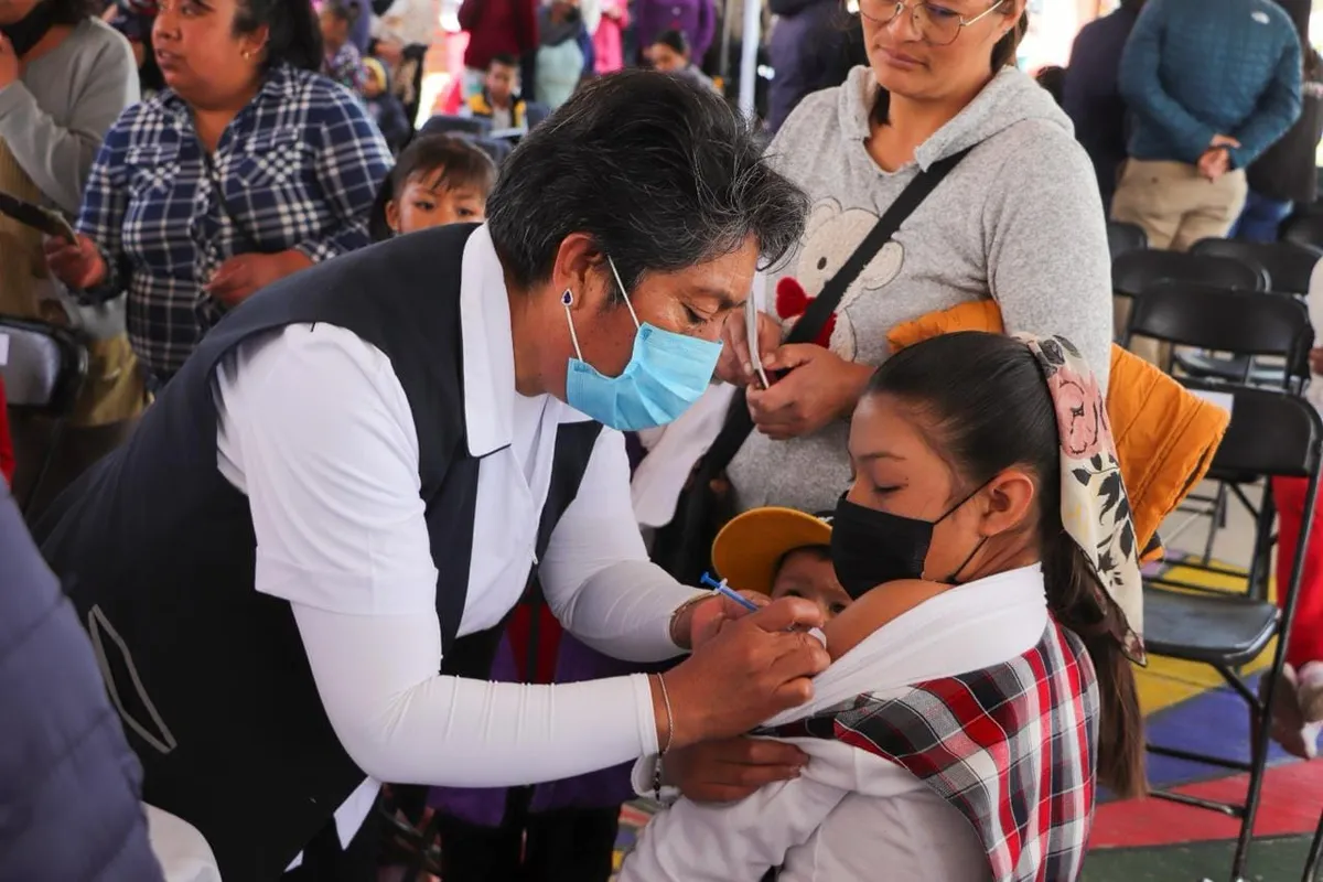 Vacuna contra el sarampión es gratuita y está disponible en Edomex