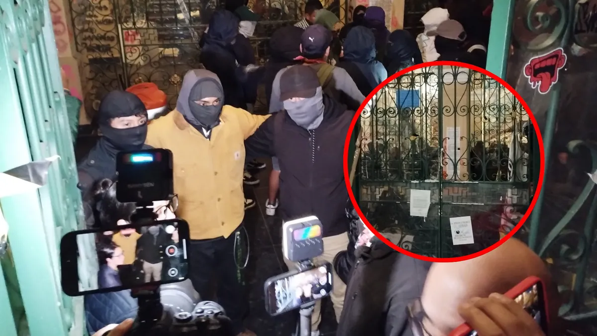 UAEMéx: Intentan desalojar a paristas de la Casa del Estudiante