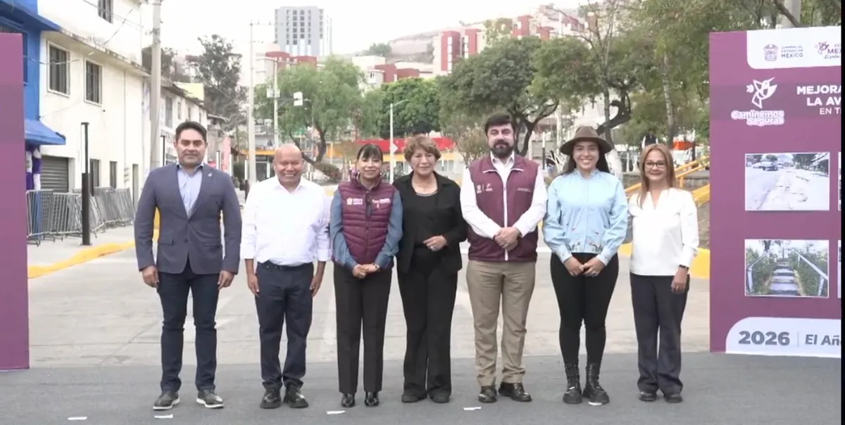 Delfina Gómez impulsa movilidad segura en municipios con alerta de género, con inversión de 10.8 mdp