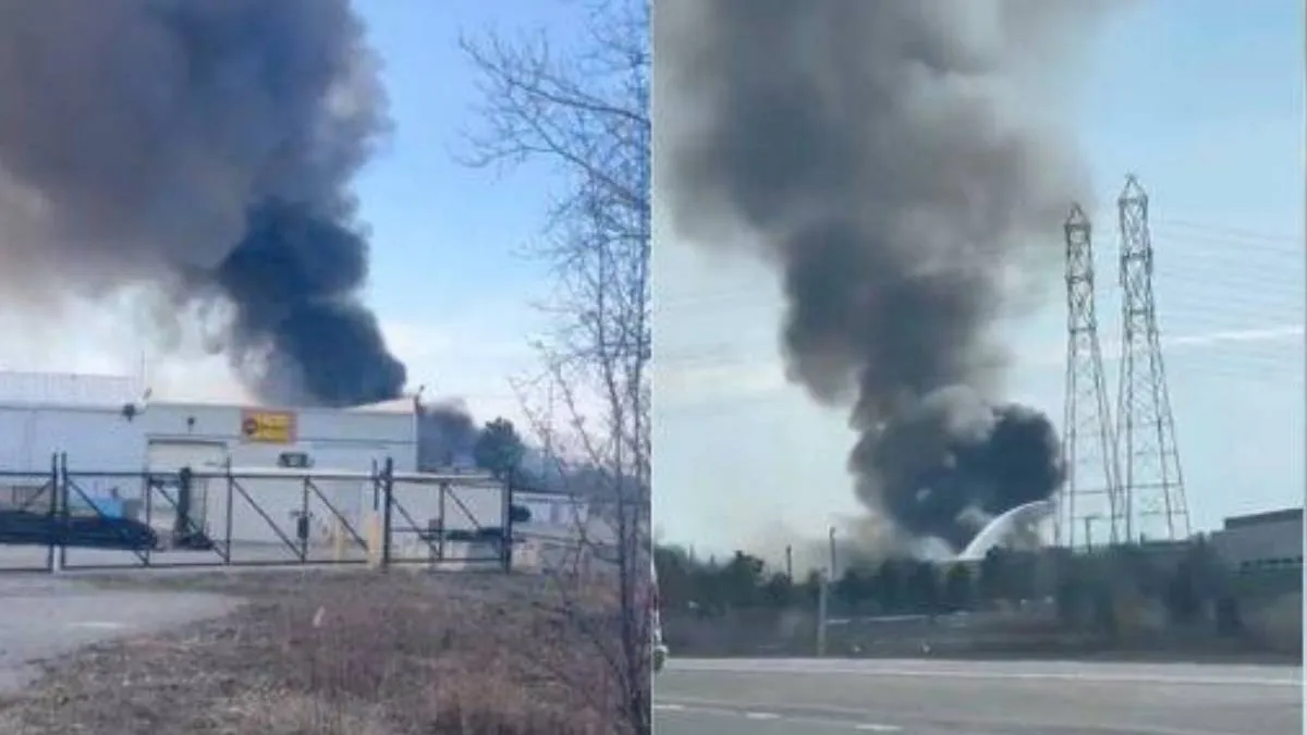 (VIDEO) Fábrica de metales explota en EU, 12 personas resultaron heridas