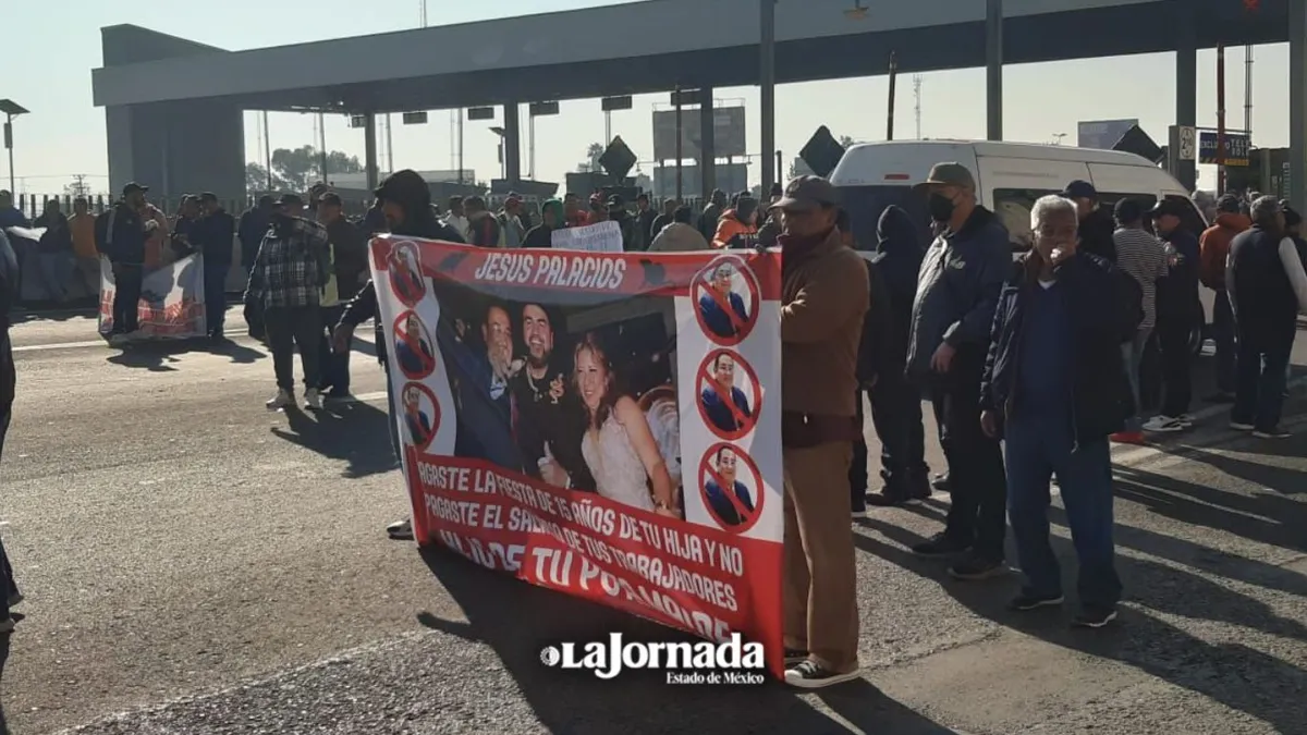 Trabajadores de SAPASE toman las casetas de Ojo de Agua y la 30-30