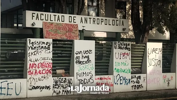 UAEMéx: Estudiantes de Antropología exigen fin de paro y entrega de instalaciones