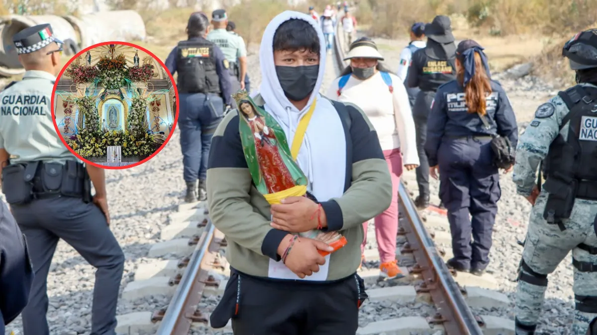 Saldo blanco en peregrinaciones del oriente mexiquense rumbo a la Basílica de Guadalupe