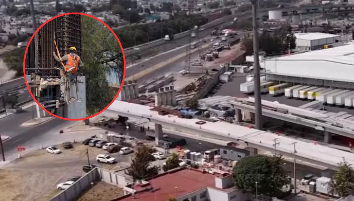 Conectividad al 90%: Avanza montaje del puente “La Mexiquense” entre Tecámac y Ecatepec