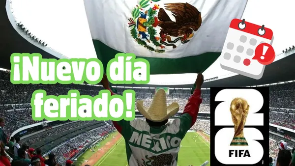 El Estadio Azteca será sede de la inauguración del Mundial 2026 y México tendrá un día feriado para celebrarlo.
