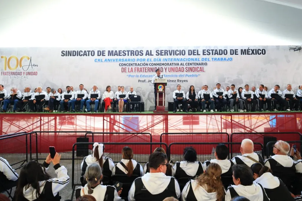 Segunda etapa de basificación, actualización de reglamentos y atención médica, demandas del magisterio mexiquense en voz de Jenaro Martínez