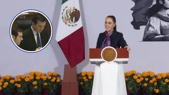 La presidenta Claudia Sheinbaum exhibió en Palacio Nacional la sesión del INE de 2014 donde se avaló el nombramiento de Guadalupe Taddei.