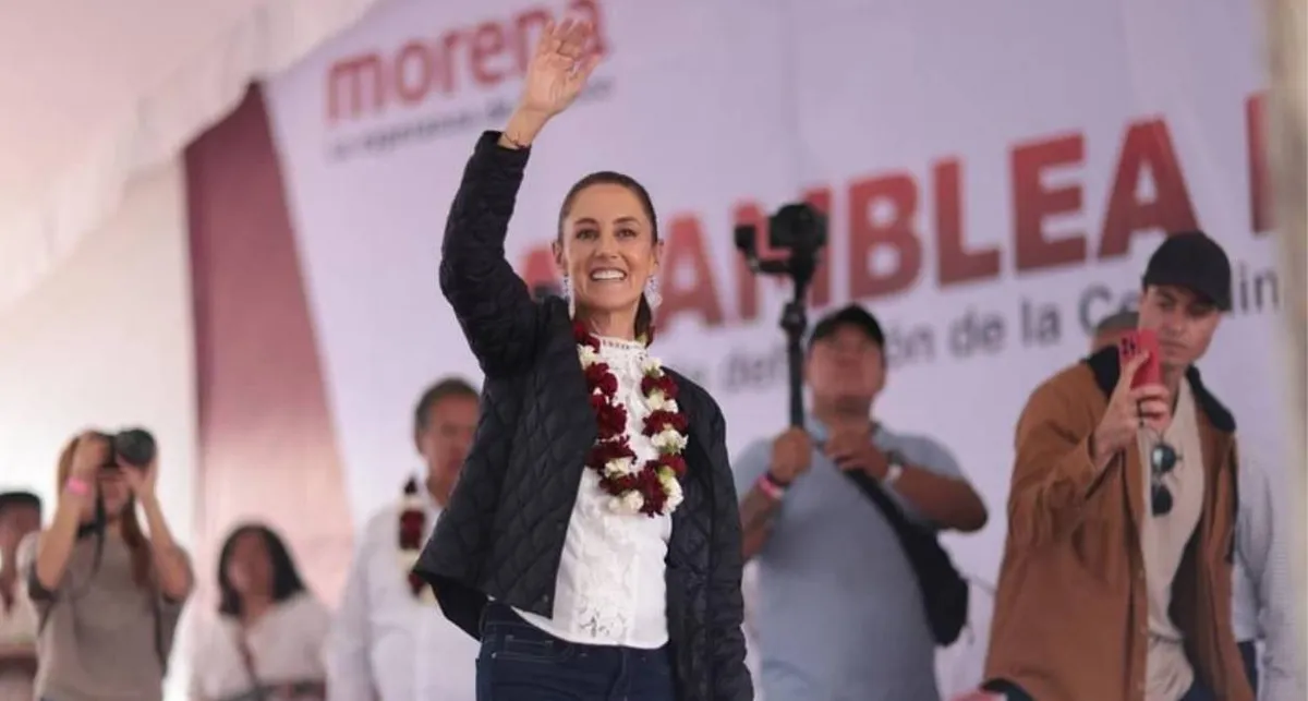 “Es tiempo de las mujeres”; Claudia Sheinbaum en Texcoco