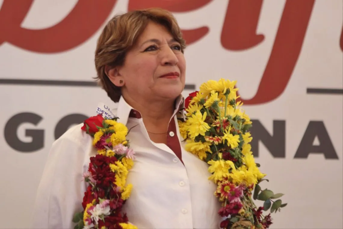 Delfina Gómez llama a votar y a defender las casillas