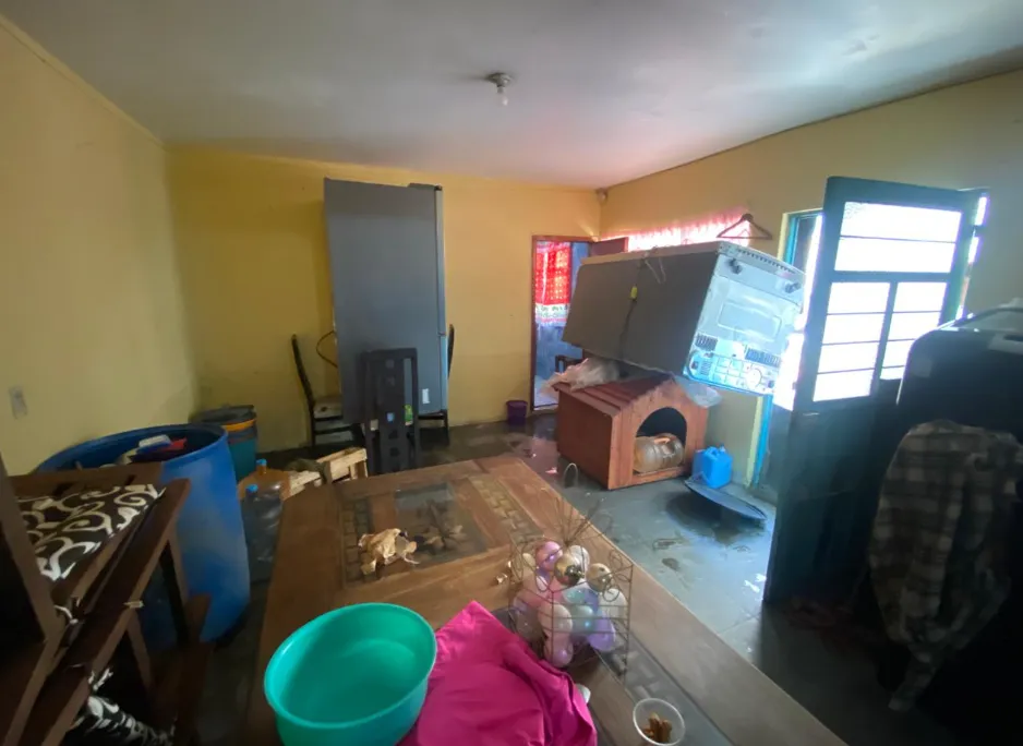 Familias de Los Reyes La Paz lo pierden todo tras inundación