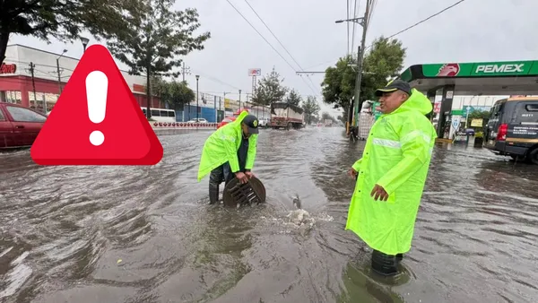 Las autoridades alertan sobre lluvias intensas esta noche y madrugada en 15 alcaldías de la Ciudad de México.
