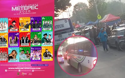 Se reporta alta afluencia peatonal en las inmediaciones, por lo que se exhorta a los conductores a extremar precauciones.