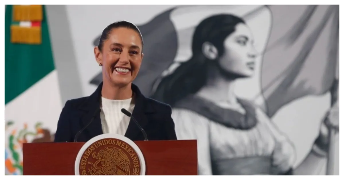 Claudia Sheinbaum mantiene una alta aprobación a 100 días de gobierno: Enkoll