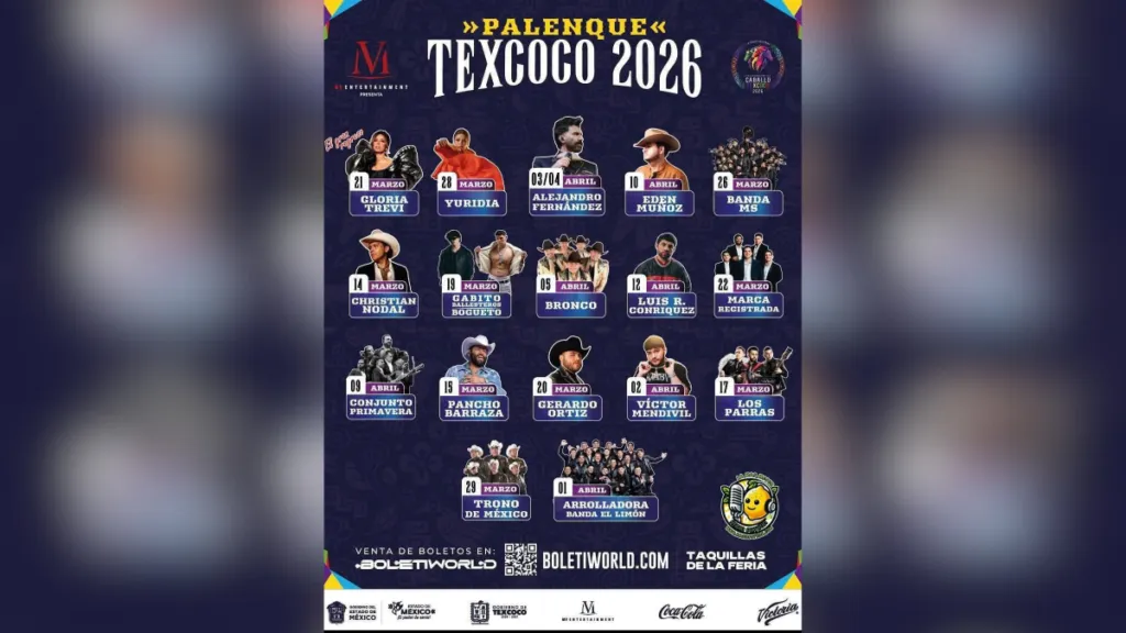 Este es el cartel de la Feria Internacional del Caballo Texcoco 2026